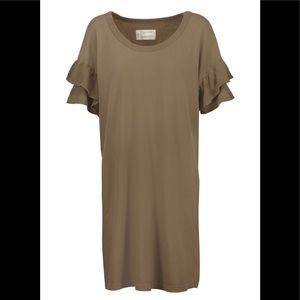 Current Elliot ruffle sleeve dress